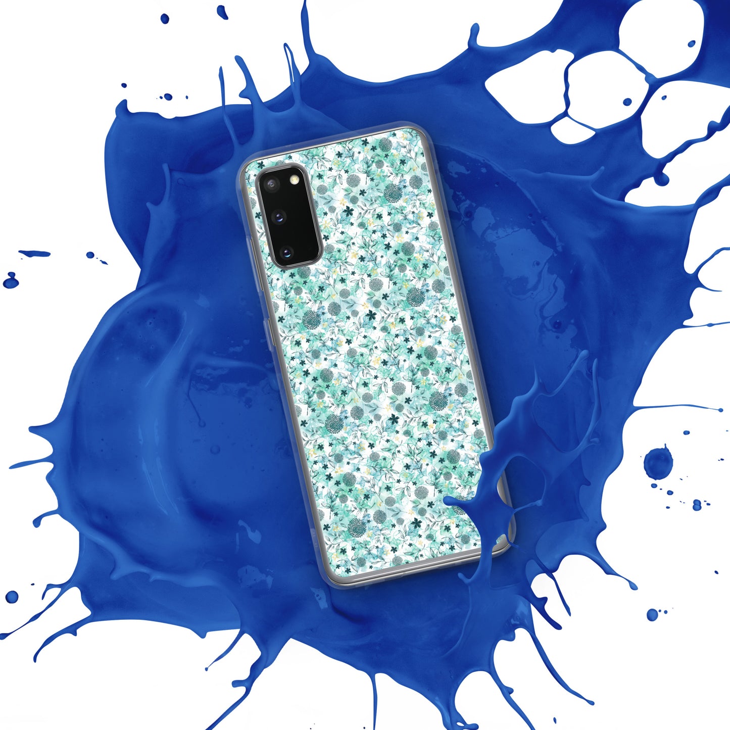 Samsung Case, Little blue florals