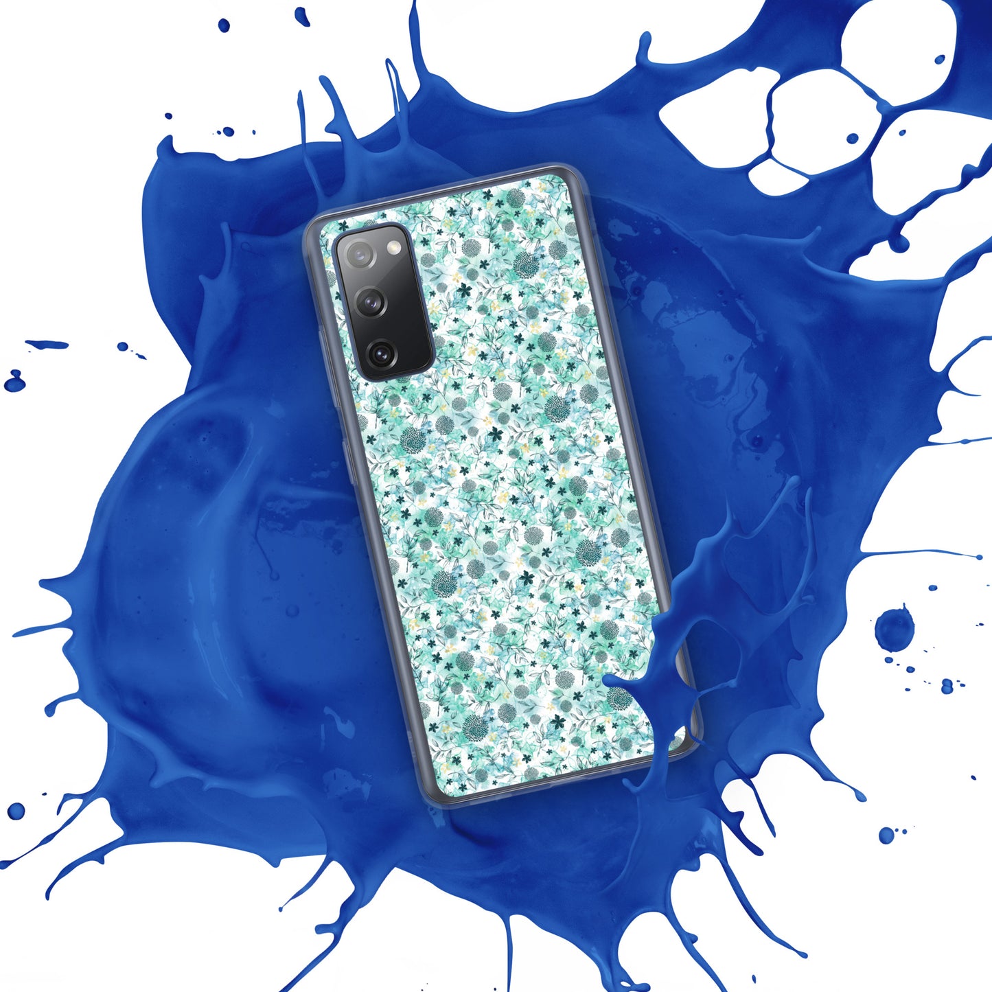 Samsung Case, Little blue florals