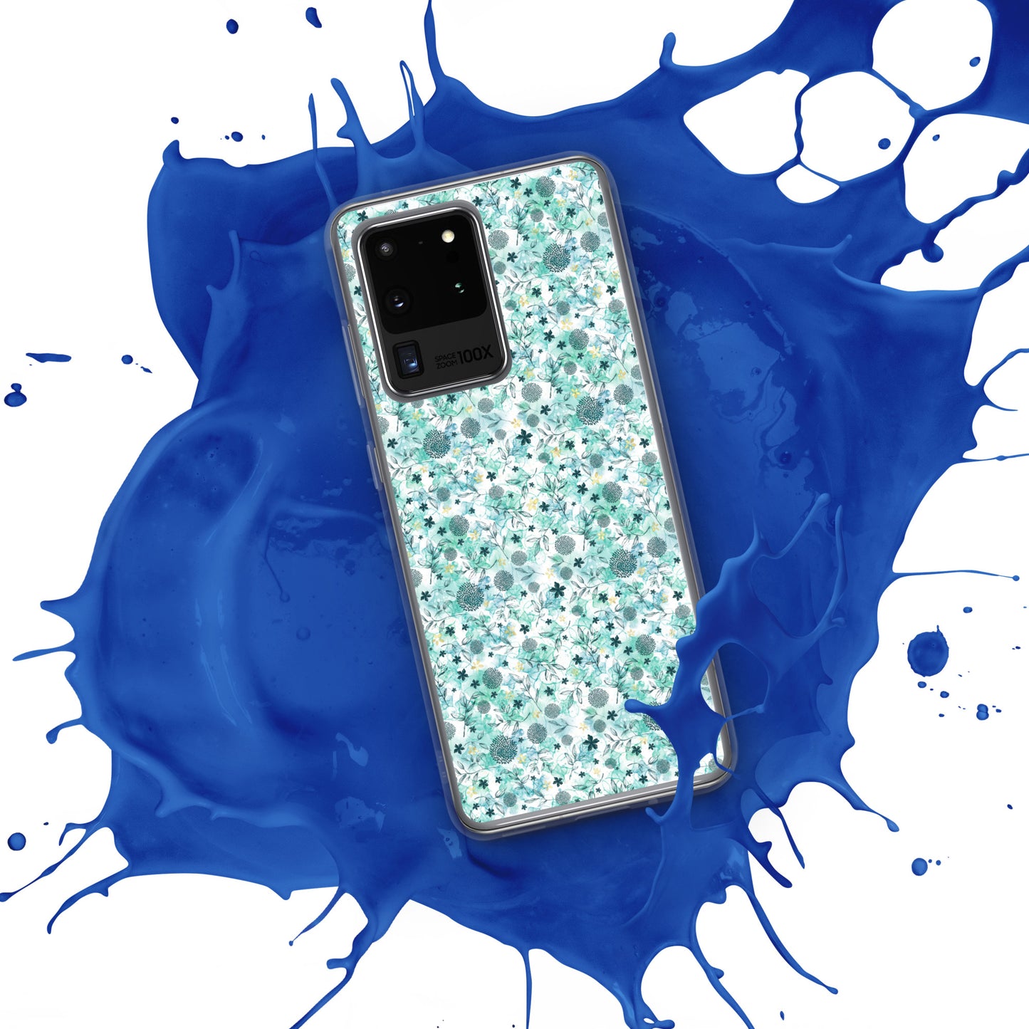 Samsung Case, Little blue florals