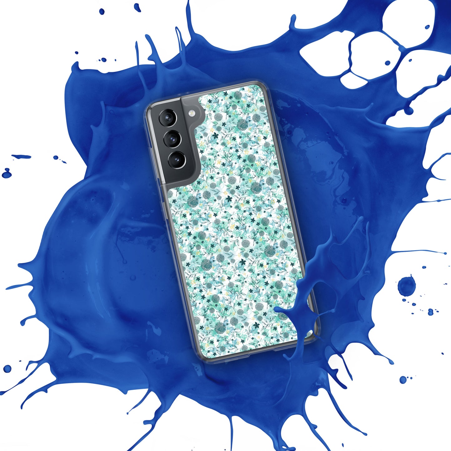 Samsung Case, Little blue florals