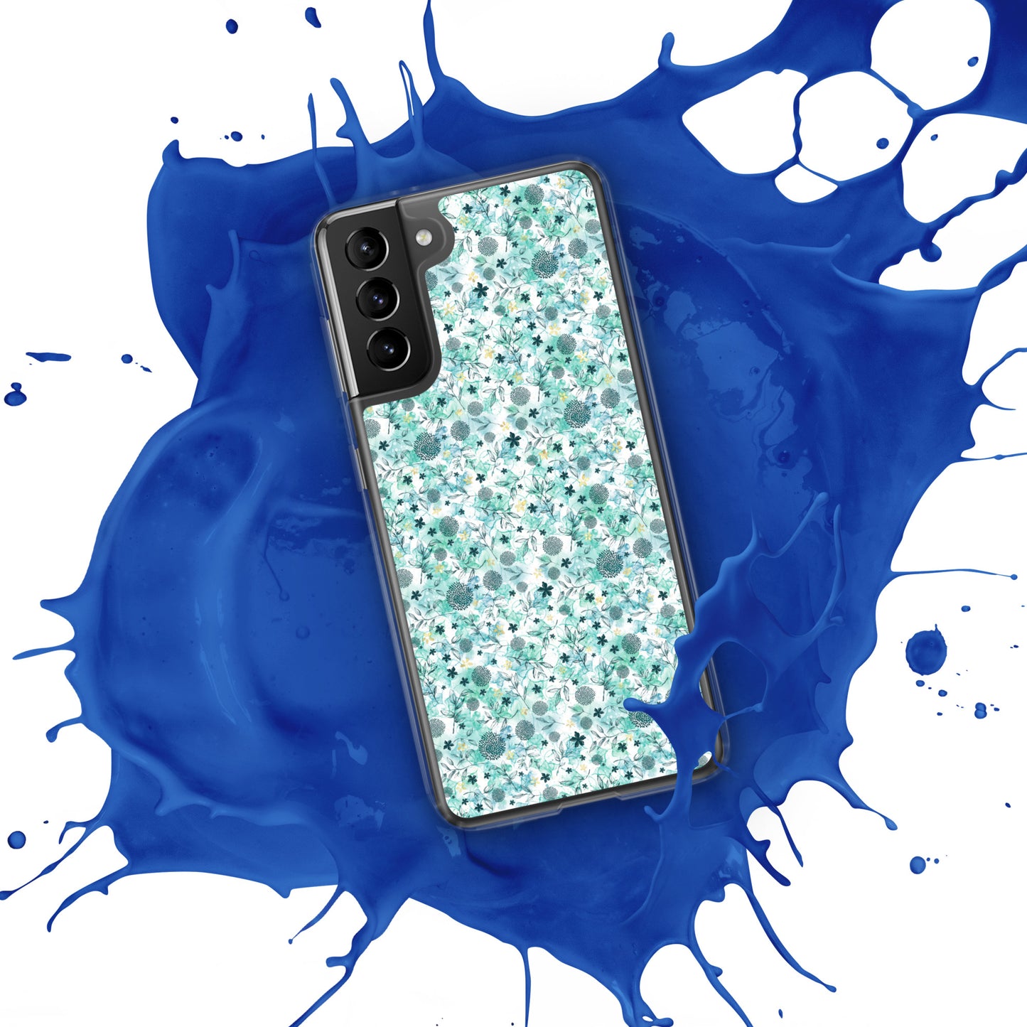 Samsung Case, Little blue florals