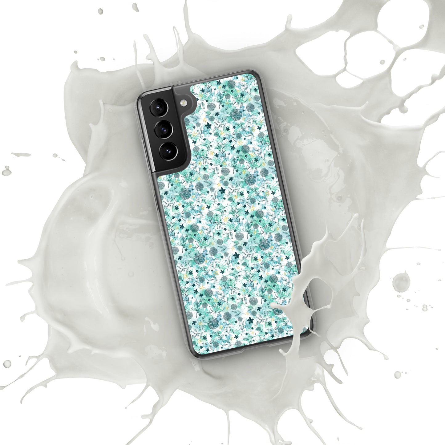 Samsung Case, Little blue florals