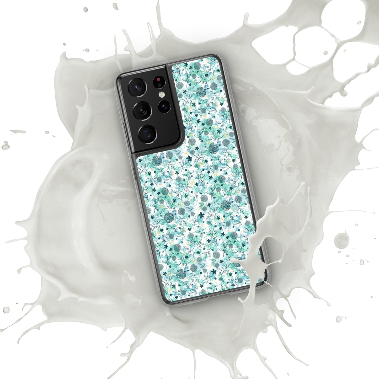 Samsung Case, Little blue florals