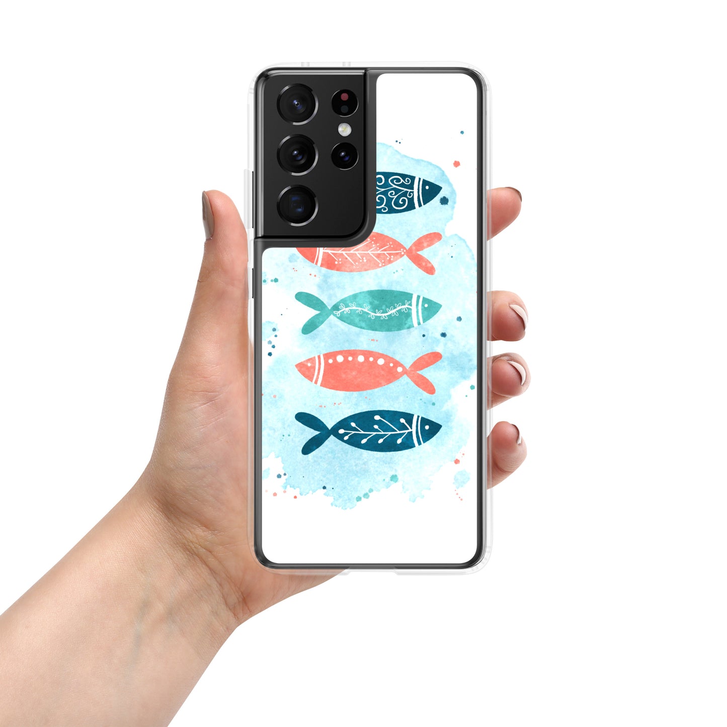 Samsung Case, Colorful fish