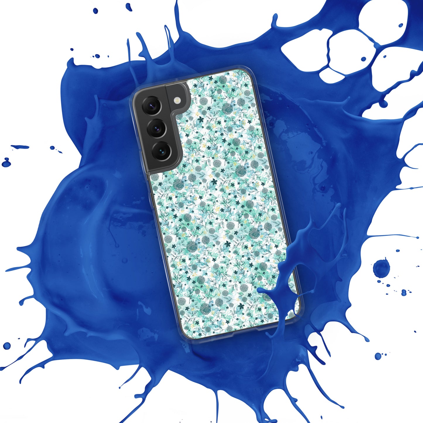 Samsung Case, Little blue florals