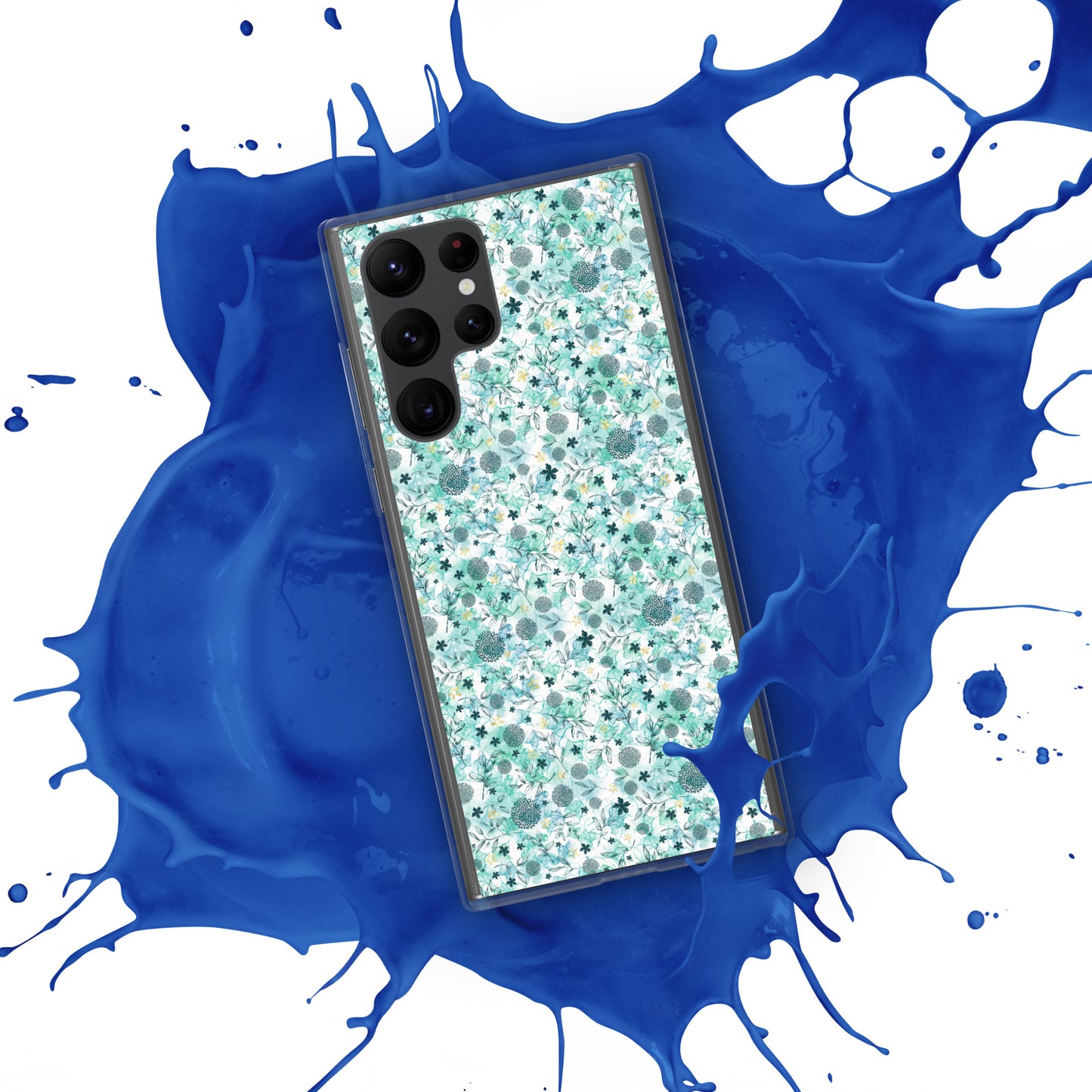 Samsung Case, Little blue florals