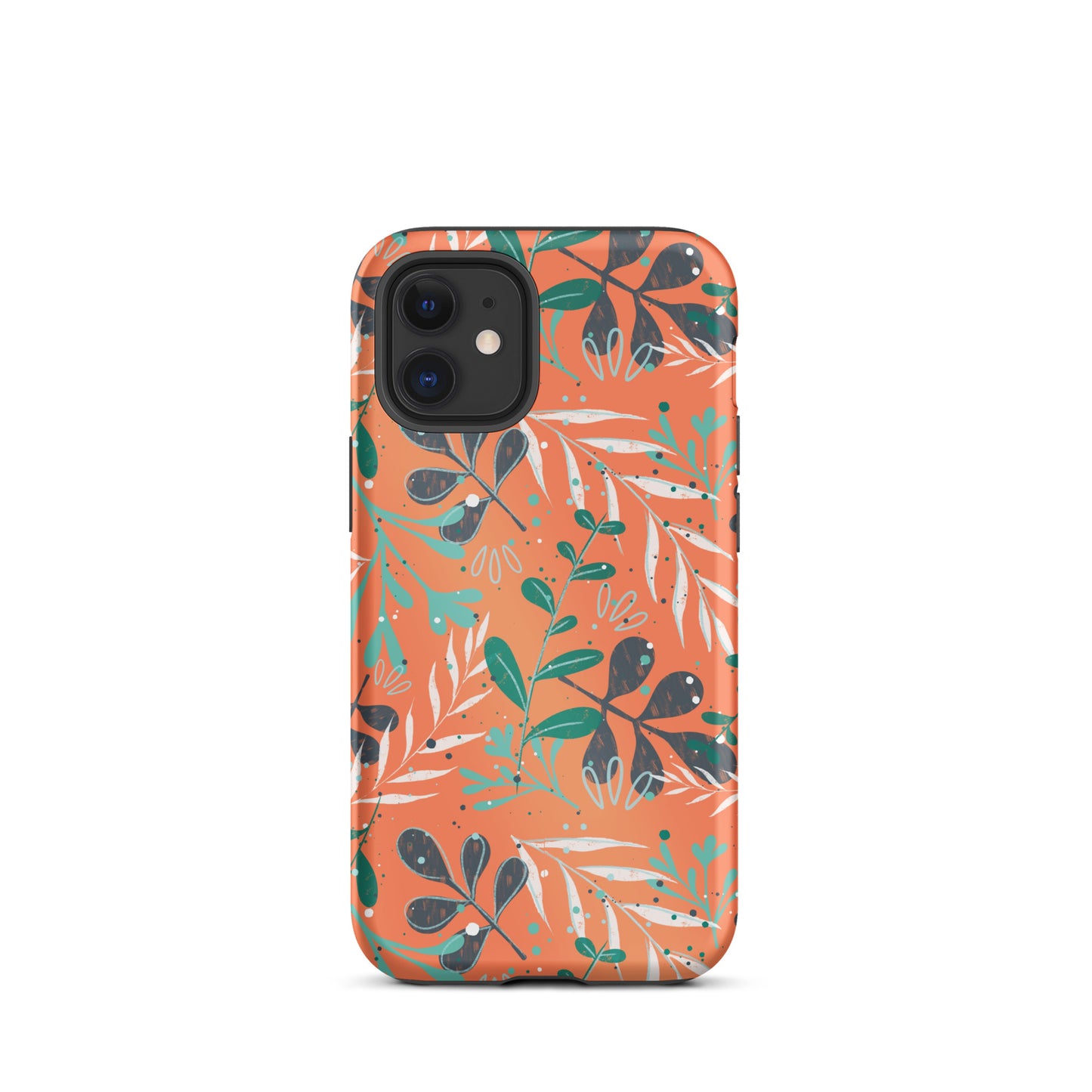 Tough iPhone case, Leaves orange