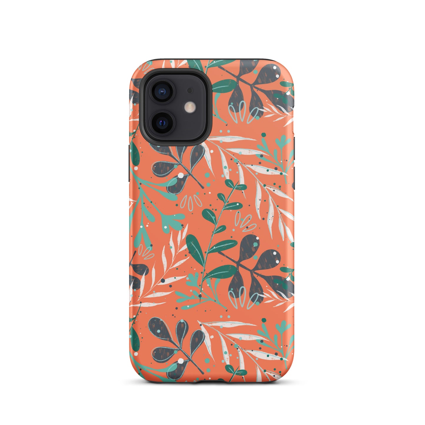 Tough iPhone case, Leaves orange