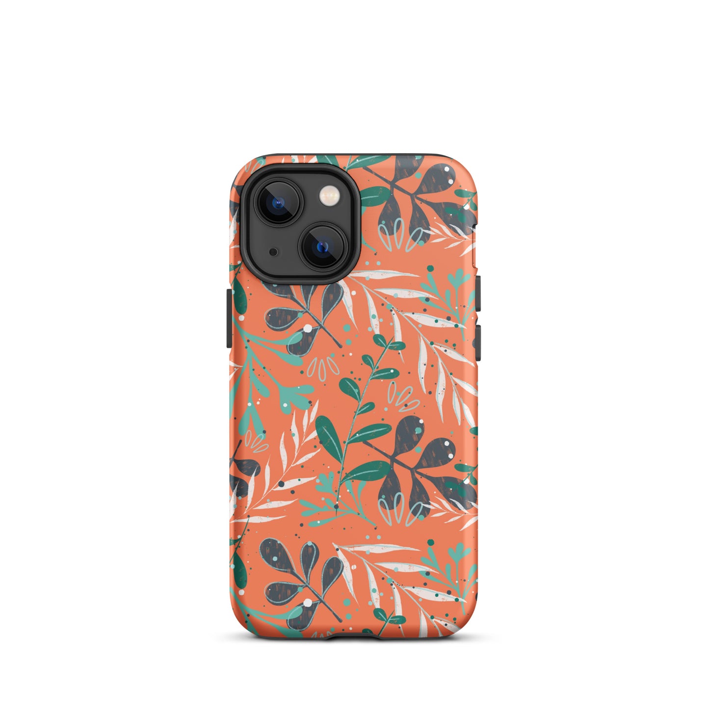 Tough iPhone case, Leaves orange